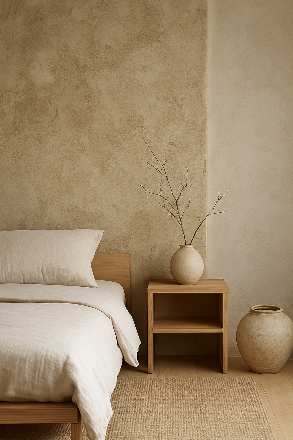 Natural Wall Finishes for Japandi and Wabi-Sabi Interiors