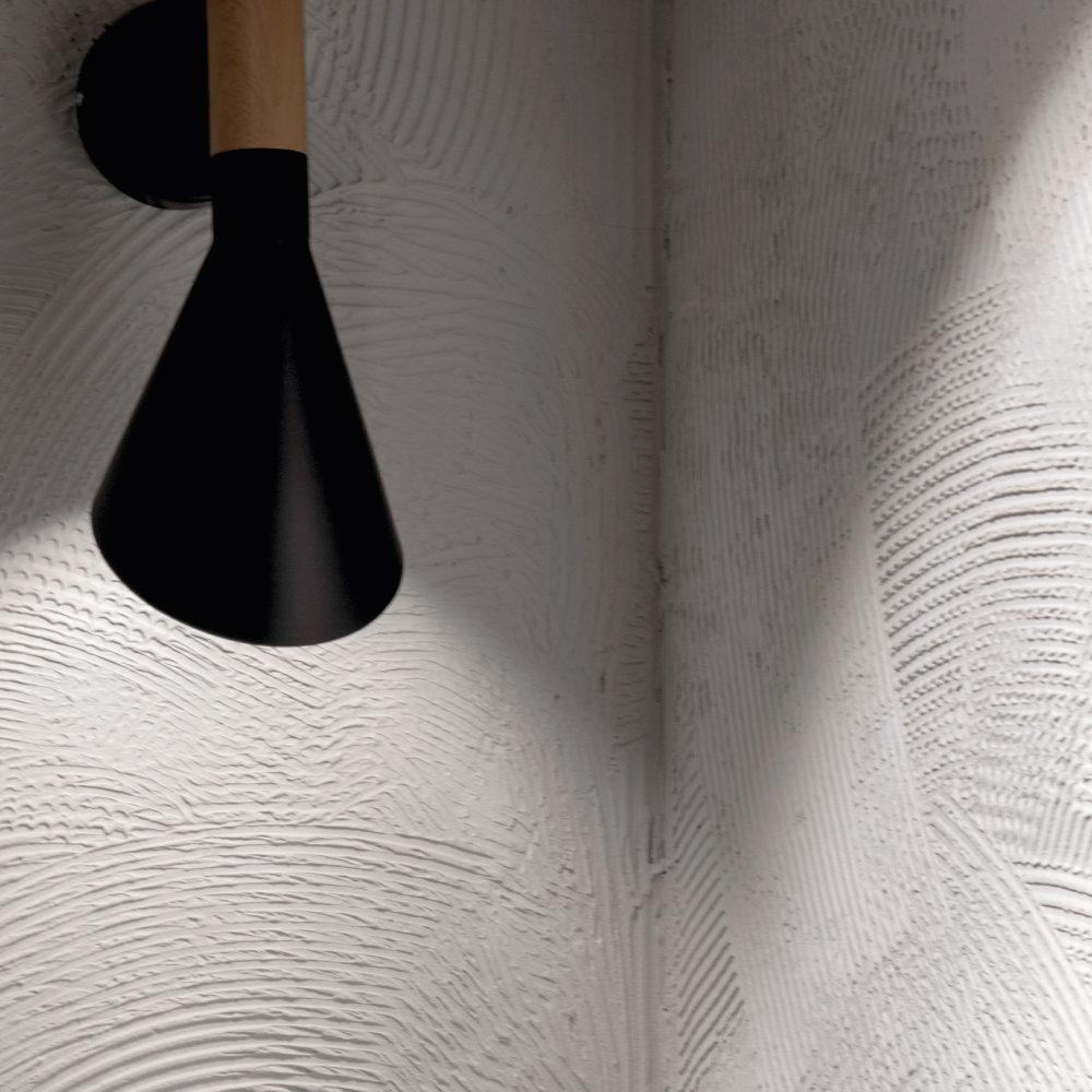 Wall Light Illuminating Textured Wall