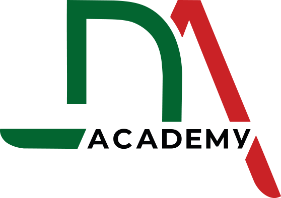 Decora Academy logo – Italian-inspired design and luxury finishes.